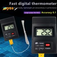 ราคา [QNA] TM-902C (-50C ถึง 1300C) เครื่องวัดอุณหภูมิ TM902C Digital K Type Temperature Sensor + Thermocouple Probe Detector ใหม่ (45956586580)