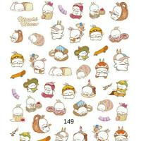 ราคา สติกเกอร์ติดเล็บ สติกเกอร์ตกแต่งเล็บ แทททูติดเล็บ แบบลอกลายน้ำ (1214844110)