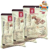 ราคา กระชังทอง ขนมถั่วตัดพม่า Peanut Brittle 30ชิ้น 3ห่อ 630กรัม ขนมถั่ว กรอบ อร่อย Good Taste ถั่วตัดพม่า (27113864268)