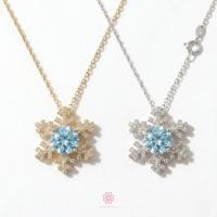 ราคา Rosen'marry/สร้อยคอพร้อมจี้พลอยโทปาสแท้ ตัวเรือนเงินแท้ 925 ชุบทองคำขาวพลอยแท้เสริมดวง ของขวัญ RN106 (45011989397)