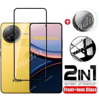ราคา Poco F7 5G ฟิล์มกระจกนิรภัย 2in1 + ฟิล์มเลนส์กล้อง สําหรับ F7 Pro/F7Ultra ป้องกันหน้าจอ HD (28630943392)