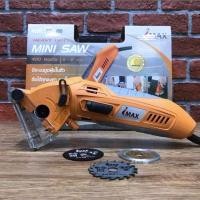 ราคา IMAX เลื่อยวงเดือนเอนกประสงค์ MINI SAW IMS-400 ตัดได้ทุกพื้นผิว เหล็ก ไม้ ปูน กระเบื้อง พลาสติก (12661222940)