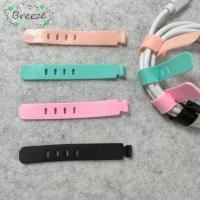 ราคา อุปกรณ์จัดเก็บสายเคเบิลข้อมูล BREEZE, เครื่องกันเกลียวยาง TPR 6 สี, สายรัดยางนุ่ม 4 รู (47313477527)