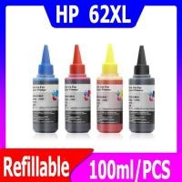 ราคา hp 62xl หมึก hp62 ดำ hp62xl หมึกรีฟิลใช้ได้กับ HP 5540 5640 7640 5646 5546 5541 5542 5543 5544 5545 5547 5548 5642 5644 (9659365172)
