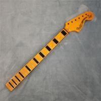 ราคา Big Head Maple กีตาร์ไฟฟ้าคอเปลี่ยน 22 Frets Maple Fretboard ST สไตล์บล็อกสีดํา Inlay สีเหลือง Glossy (GX 172-05) (42232150617)