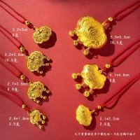ราคา สร้อยคอเด็กเวียดนามทรายทองอายุยืนล็อคจี้ทองแดงทอง-หุ้มปกเด็กหนึ่งปีเต็มเดือนเกิดของขวัญ5.26 (25748380538)
