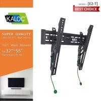 ราคา KALOC E2-T 32"-55" CLICK-IN SPRING LOCK FLAT PANEL TILT LED LCD PLASMA TV WALL MOUNT BRACKET (46053544704)
