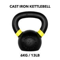 ราคา ลูกตุ้ม CAST IRON KETTLEBELL (เหล็กหล่อ) เกรดสุงสุด 6KG / 13LB (24073231824)