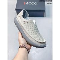 ราคา ECCO รองเท้าผู้ชายสไตล์ใหม่ฤดูร้อนกลวงระบายอากาศรองเท้าลําลองอย่างเป็นทางการ SLIP-On Anti-SLIP ทนต่อการสึกหรอ Baroque คลาสสิกแฟชั่นอินเทรนด์หนัง (46114419685)
