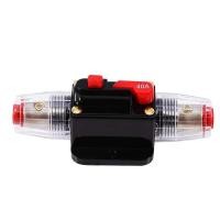 ราคา ✧12V DC 40A Car Truck Resettable Fuse Circuit Breaker 12V DC Circuit Breaker Reset Fuse Resettable (25783466289)