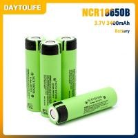 ราคา 3.7V 18650 3400mah แบตเตอรี่ NCR 18650b/NCR18650b แบตเตอรี่แบบชาร์จไฟได้ เหมาะสําหรับไฟฉาย พัดลม ฯลฯ (50815032141)