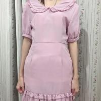 ราคา เดรสสีชมพู มือสอง (2904736686)