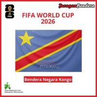ราคา ธงประเทศ Kongo 60x90 ซม. ฟุตบอลโลก 2026 / ธงฟุตบอลโลก Congo (50911528717)