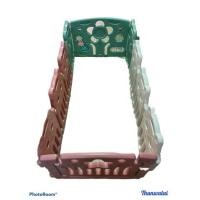 ราคา คอกกั้นเด็กลายแมว สีพาสเทล พร้อมเบาะรองพื้น IKEA **มือสอง** (9655948324)