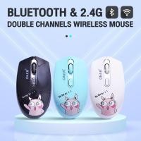 ราคา Oker Mouse BLUETOOTH & 2.4G DOUBLE CHANNELS WIRELESS MOUSE รุ่น m836 (27810423778)