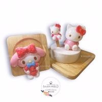 ราคา (พร้อมส่ง) แม่พิมพ์ซิลิโคน พิมพ์ซิลิโคนสามมิติ ฟองดอง พิมพ์วุ้น พิมพ์ขนม แม่พิมพ์คิตตี้ 3 มิติ พิมพ์คิตตี้สามมิติ (7966827937)