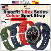 ราคา Amazfit T-Rex 3 / Amazfit T-Rex 2 สายซิลิโคนสีสไตล์สปอร์ต 22 มม.,Tali Jam Amazfit T-Rex3 / Amazfit T-Rex2 (55708290845)