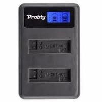 ราคา แท่นชาร์จแบตกล้องมีจอ LCD DUAL CHARGER GOPRO AHDBT 401 SMALL (5850205795)