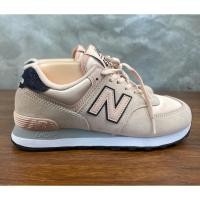 ราคา รองเท้ามือสอง New Balance รุ่น 574 สี: ครีม/ชมพูอ่อน size EU39 (28890821088)