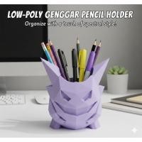ราคา ที่ใส่ดินสอโปเกมอน Gengar Low-poly - พิมพ์ลาย 3 มิติ (57312707581)