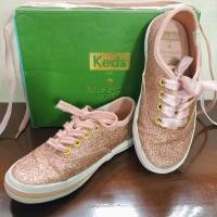 ราคา รองเท้า Keds เด็ก สี Rose Gold - Little Kid's Keds Champion Glitter Sneaker (6361713685)
