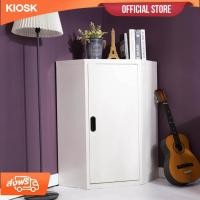 ราคา [จัดส่งพร้อมติดตั้งฟรี] KIOSK ตู้หนังสือเข้ามุม6เหลี่ยม รุ่น MAX-071 (25135117126)