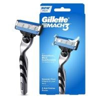 ราคา Gillette Mach3 shaving razor +cartridge pack of 1 (gillette shaving foam free ragular) (26341881790)