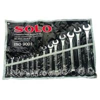 ราคา Solo ชุดประแจ ประแหวนข้าง ประแจปากตาย อุปกรณ์งานช่าง No.814 /14ตัวชุด (4063270909)