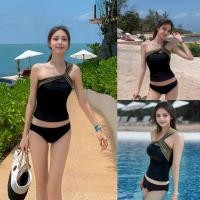 ราคา ชุดว่ายน้ำทูพีชสีทึบ ดีไซน์เสื้อเปิดไหล่เฉียง สไตล์เกาหลีสุดเซ็กซี่ที่จะทำให้คุณโดดเด่นในวันพักผ่อน (27564371657)