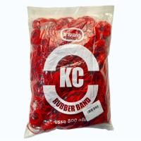 ราคา ยางแก้ว ยางรัดของ ยางรัดแกง หนังยาง ยี่ห้อ KC สีแดง ขนาด 500 กรัม (46811116941)