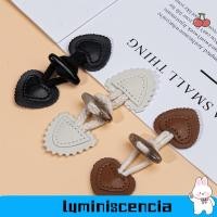 ราคา LUMINESCENCIA หัวเข็มขัดแตร, หนัง PU สไตล์วินเทจ Toggle Button Fastener, แฟชั่นเย็บดีไซน์เย็บบนปุ่มแจ็คเก็ต (51814234828)