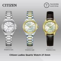 ราคา นาฬิกาผู้หญิง CITIZEN Quartz 27.5MM รุ่น EQ0610-53A/EQ0614-52B/EQ0612-07A (7763854908)
