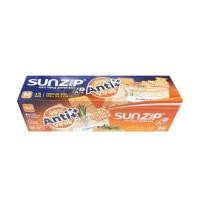 ราคา ซันซิป ถุงซิปดับเบิ้ลล็อคแอนตี้ไวรัส17.8X2.3ซม. Sunzip Anti Virus Dozip Bag 17.8X2.3cm. 15Pcs. (56909545054)