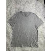 ราคา เสื้อยืด Polo Ralph Lauren แท้มือสองสภาพดี สีเทาม้ากรม (57408539385)