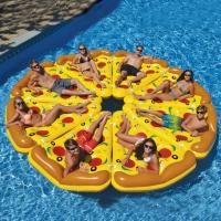 ราคา 【ส่งสินค้าพร้อมส่งจากกรุงเทพฯ】Pizza rubber แพยาง ห่วงยางแฟนซี แพยางแฟนซี แพพิซซ่าใหญ่ pool party (44554837566)