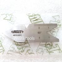 ราคา เกจวัดองศา 60 องศา INSIZE รุ่น 4810-601 Center Gage เกจหางปลาวัดองศา (7457930424)
