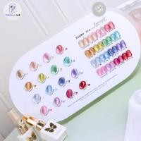 ราคา ชุดยาทาเล็บเจล SANMO 16 สี เจลตาแมว เจลซาติน ลูกปัดลูกแก้ว ด้วยแผนภูมิสีสำเร็จรูป พร้อมจัดส่งทันที (44108261490)
