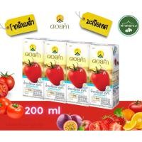ราคา ดอยคำ น้ำมะเขือเทศ 99% สูตรโซเดียมต่ำ 200 มล. (แพค 4 กล่อง) (7736517091)