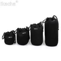 ราคา New S M L XL Matin Neoprene Soft Protector Camera Lens Pouch Bag Case For Canon Nikon Sony (18294825001)