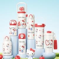 ราคา แก้วกระติกน้ําร้อน สเตนเลส แก้วชินจัง 7 11 แก้วกาแฟใส่นมแบบพกพา Sanrio HelloKitty Hello Kitty Red Apple Series 316 ถ้วยฟางการ์ตูนน่ารักถ้วยน้ําฉนวน (49314302903)
