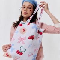 ราคา RINA Tote - กระเป๋าผ้า แคนวาส ลายเบอร์รี่พาย มีซับใน กระเป๋าช่องเล็ก (26820114083)