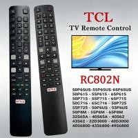 ราคา NiLANK Remote ระยะไกลสำหรับ TCL LCD TV รีโมทคอนโทรล RC802N YAI1 RC802N YAI4 49C2US 65C2US 75C2US (45310273721)