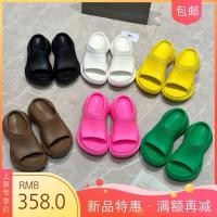 ราคา ฤดูใบไม้ร่วงฤดูหนาวสไตล์ใหม่ B บ้าน Balenciaga Co-Branded หนา Soled ความสูง-Increasing Hole รองเท้าสวมใส่ด้านนอก Anti-Slip รองเท้าแตะชายหาด Casual แฟชั่น Lazy Fli (54864187398)
