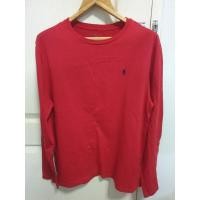ราคา เสื้อยืดแขนยาว POLO Ralph Lauren มือสอง ของ แท้ สภาพดี (19470473080)