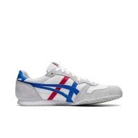 ราคา ❤️ Onitsuka Tiger Serrano ผู้ชายและผู้หญิงรองเท้าสเก็ตหนังกีฬารอบ Toe Lace-Up สวมใส่น้ําหนักเบา (26227899604)