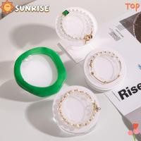ราคา ผู้จัดงานสร้อยข้อมือพระอาทิตย์ขึ้น, สร้อยข้อมือรูปถ่ายอุปกรณ์ประกอบฉากสร้อยข้อมือโปร่งใสแผ่นแสดงกําไลข้อมือ, ชั้นวางแสดงนาฬิกาทรงกลมอะคลิลิก (51514340053)