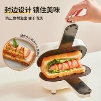 ราคา Shuoning Breakfast Maker Hot Dog Machine Small Sandwich Panini Press Mini Toaster Light Meal (54912129461)