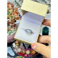 ราคา ✨ แหวนอความารีน (Aquamarine Ring) พลอยอความารีนแท้ ตัวเรือนปรับไซส์ได้ ✨ (56106493306)