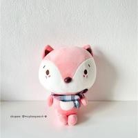 ราคา ตุ๊กตาหมาจิ้งจอก สีชมพู Moshi Moshi (44374806921)