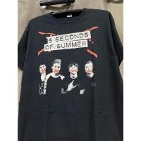 ราคา เสื้อยืด วง 5 Seconds of Summer 5SOS สีดำ ลายทัวร์ Rock Out with Your Socks Out ปี 2015 สภาพดี ตอกลิขสิทธิ์แท้ Size XL (40507874673)